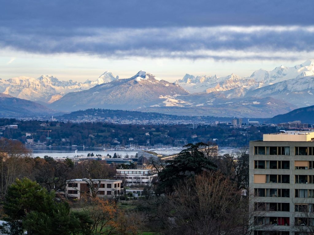Geneva in winter