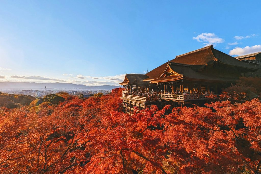 Kiyomizu Temple of Kyoto, Japan