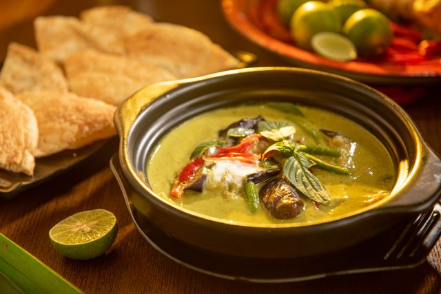 Thai green curry is immensely popular in Australia