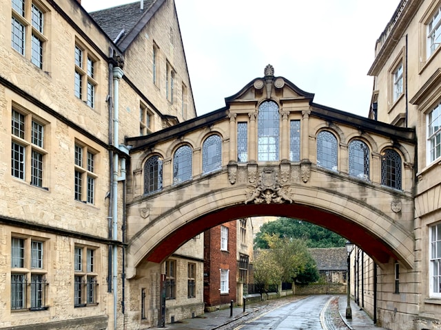 The 100-year old Hertford Bridge, or the Bridge of Sighs