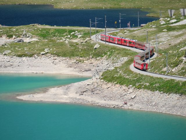 public trains in Switzerland