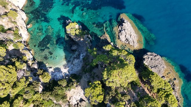 Mellisani lake, Kefalonia, Greece