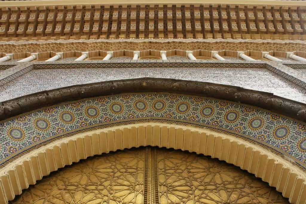 Dar al-Makhzen, the Royal Palace used to be the main residence of the sultan.