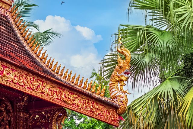 Wat Xieng Thong temple, Luang Prabang, Laos