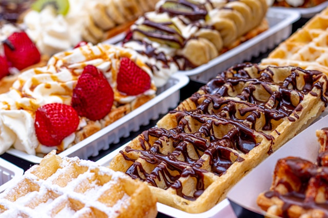 Belgian Food and Drinks: Beer, Waffles, Chocloate, Fries