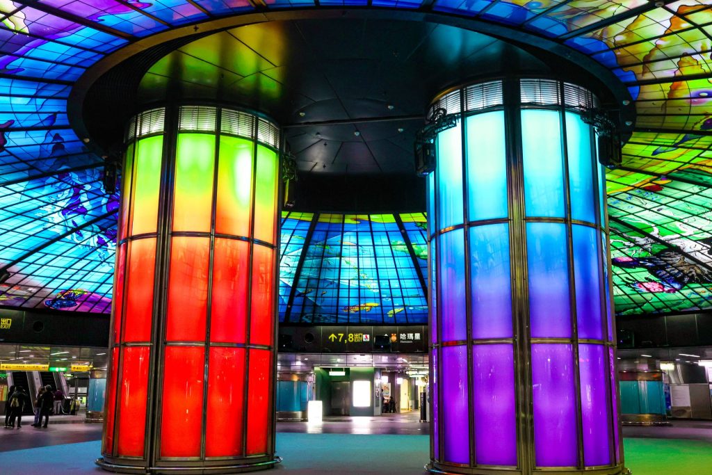 Formosa Boulevard Station in Taiwan