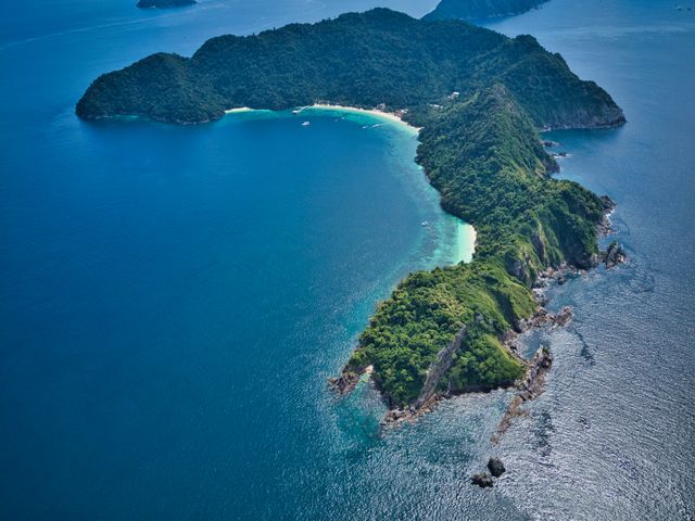 Myanmar, Mergui Archipelago, island