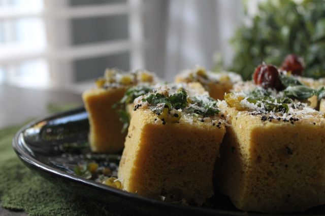 Dhokla Gujarati dishes