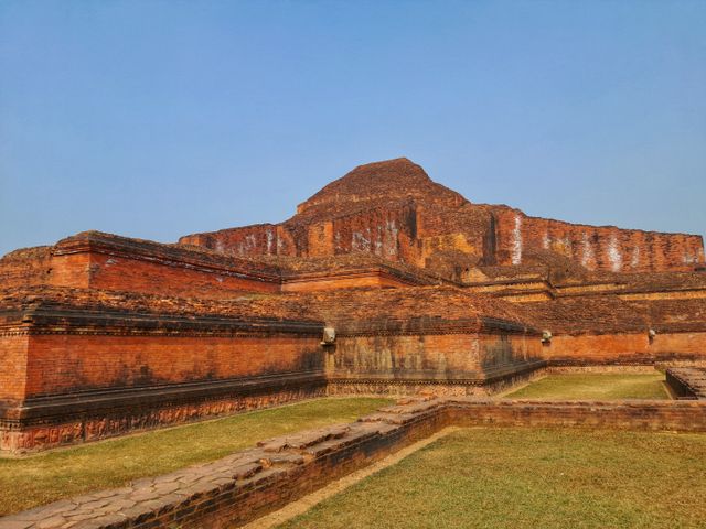 Nalanda University in Bihar Ruin