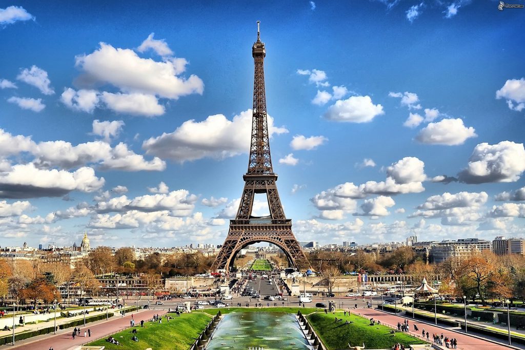 Eiffel Tower in Paris, France