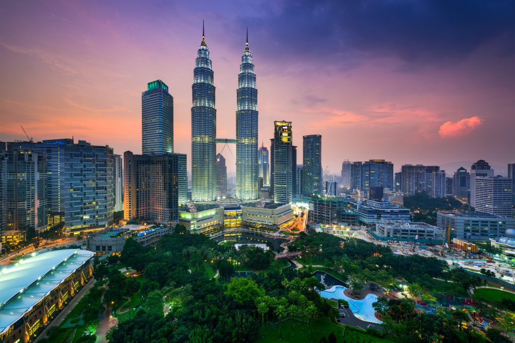 City skyline, Kuala Lumpur, Malaysia