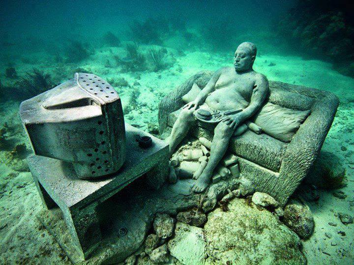 Underwater Museum, Cancun. Photo Credits: 2il Org @ flicker.com