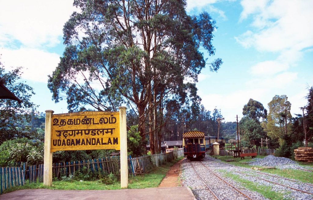 The Nilgiri Mountain train, declared a Heritage Site by UNESCO