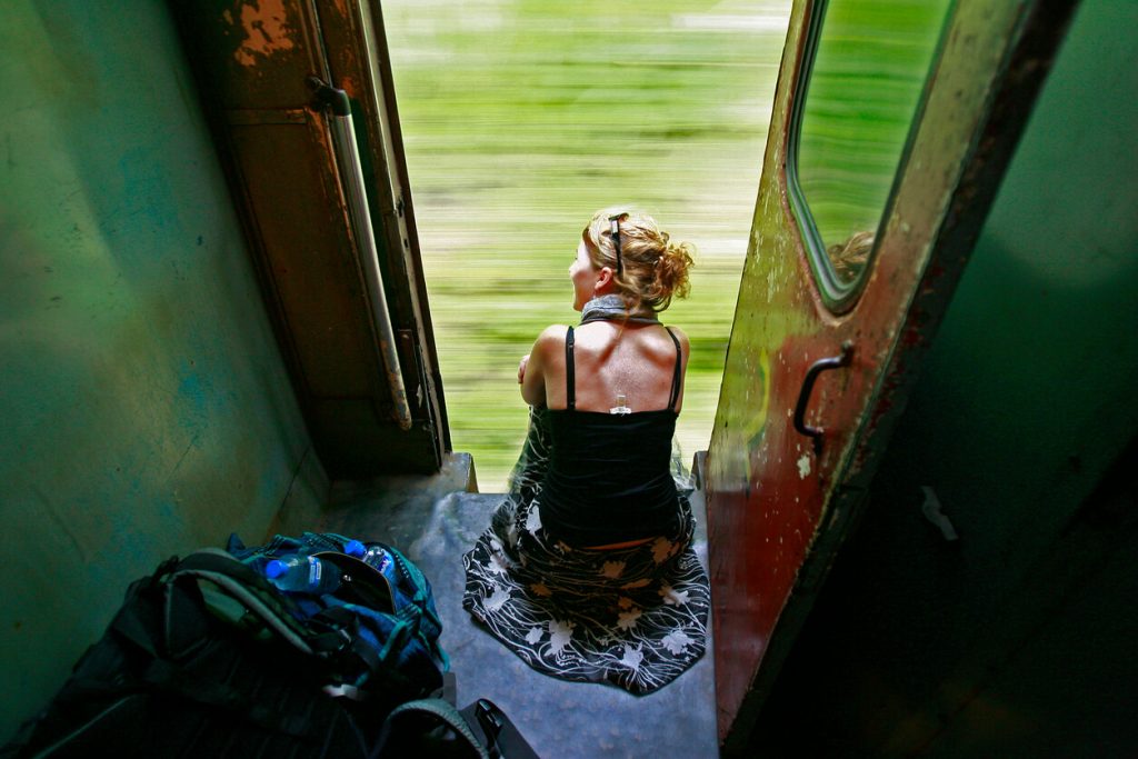 Slow travelling by train - sustainble tourism practices