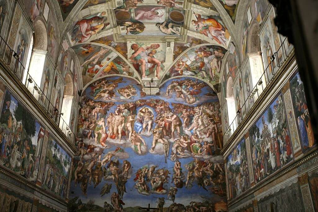 Experience virtual travel of the Sistine chapel