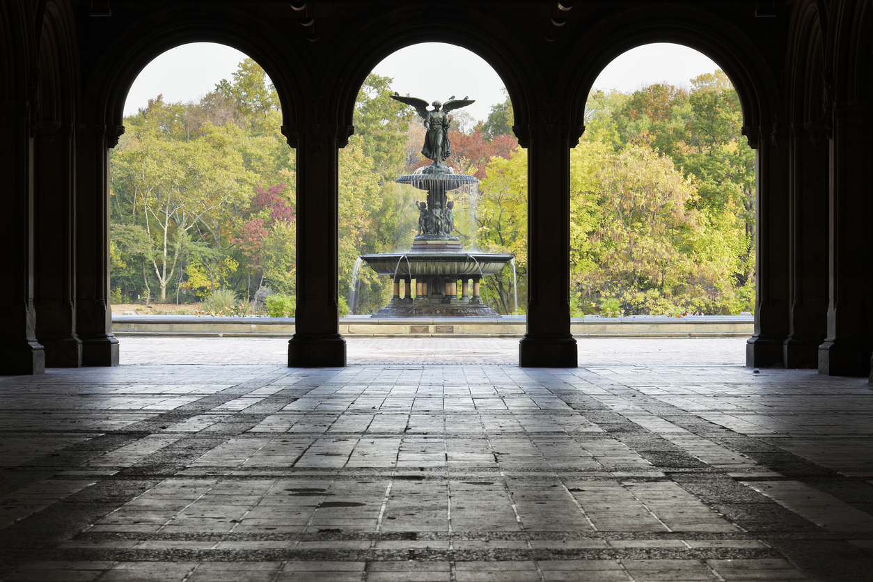 Central park's Bethesda fountain, Gossip Girl