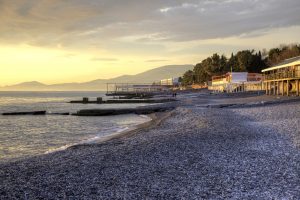 Black sea coast. Russia