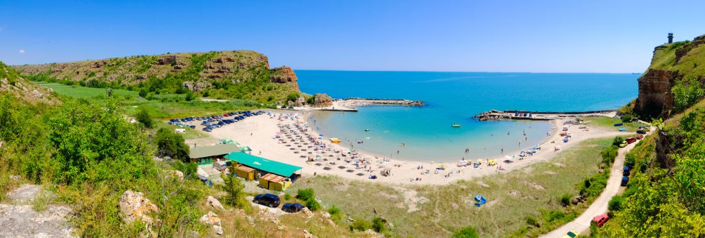 Bolata bay at Albena, Bulgaria