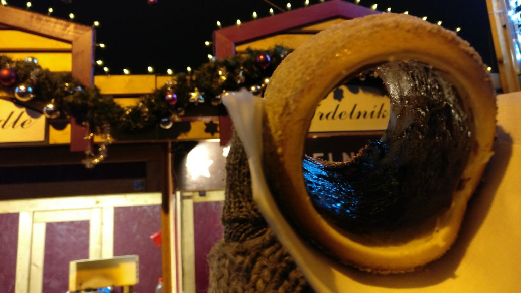 Trdelnik, a sweet bun delicacy in prague - food in Prague