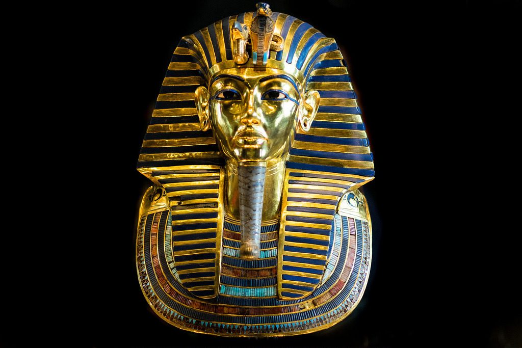 Tutankhamun mask, Egypt