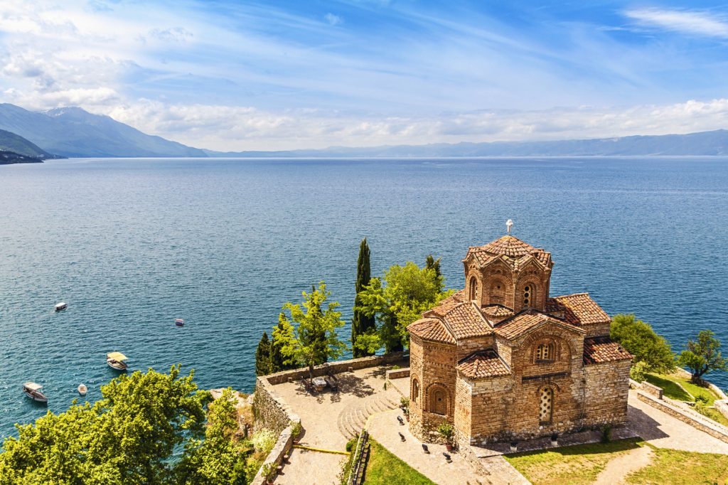 Lake Ohrid in Macedonia is one of the hidden gems in Europe to see