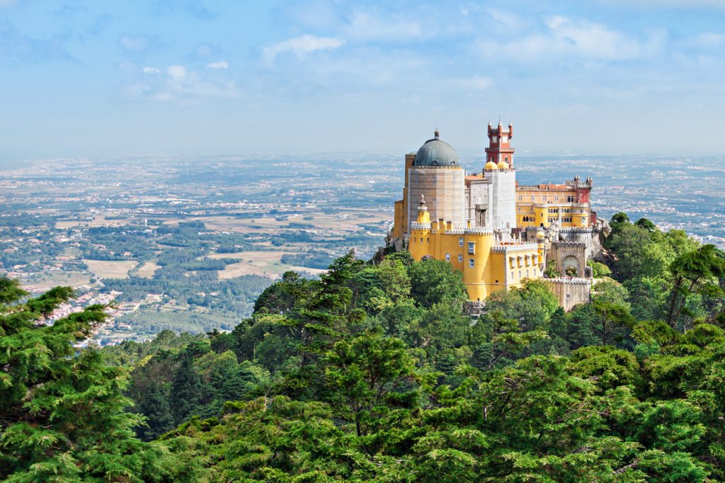 The Pena National Palace, Sintra, Portugal