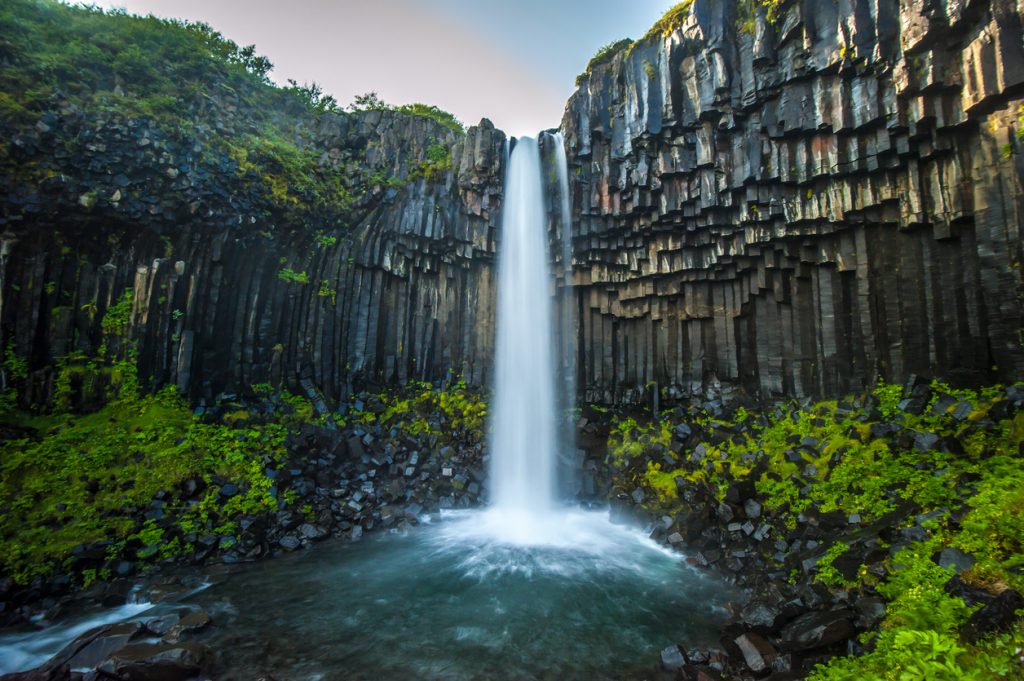 Svartifoss, Black Waterfall, Iceland, Music Video