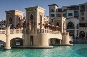 The bridge at the Dubai Mall, Dubai, United Arab Emirates