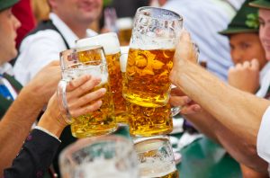 Beer at Oktoberfest in Munich, Germany