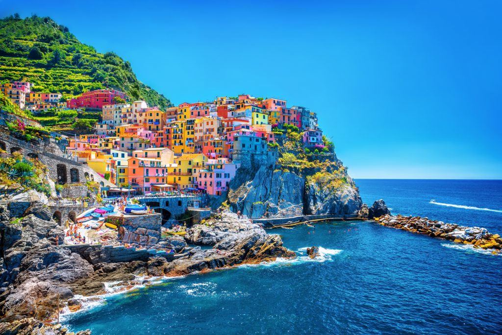 Cinque Terre, traditional Italian architecture