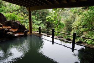 Japanese spa Onsen