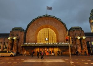 Helsinki central station finland