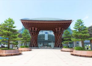 Kanazawa Station in Japan