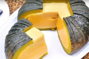 pumpkin custard thai food cambodian food