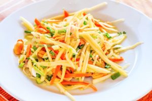 Green mango salad Cambodian food