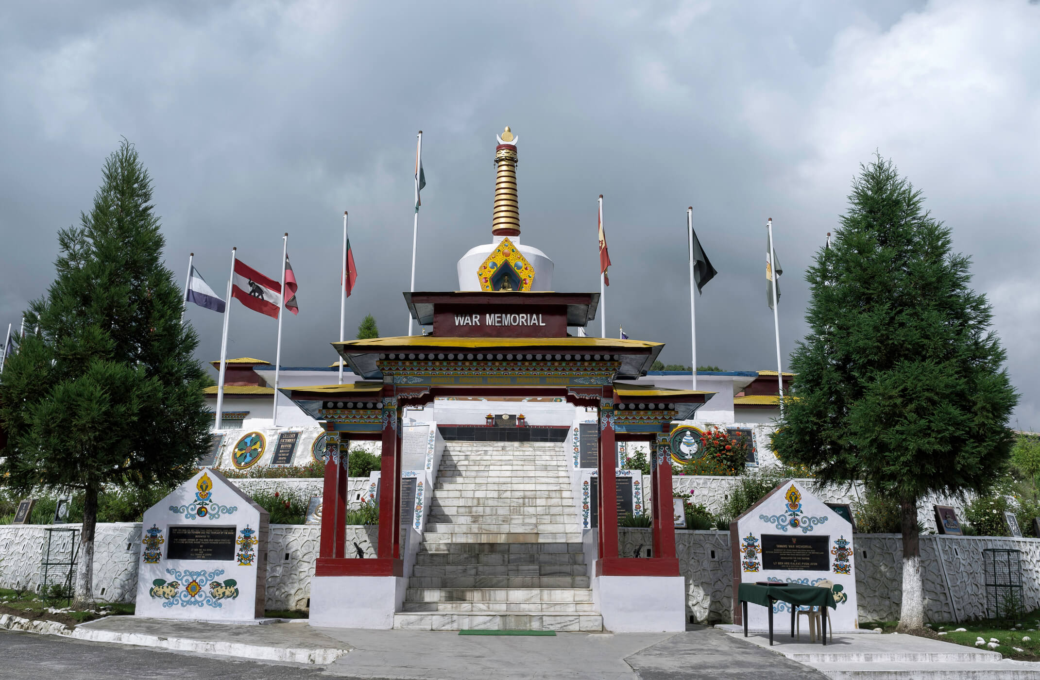 War memorial, Tawang, Arunachal Pradesh