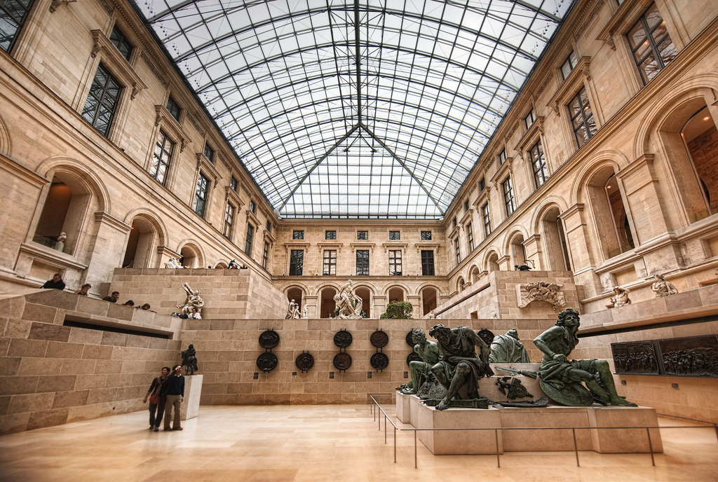 Inside the Louvre Paris