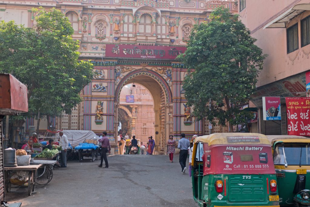 Temple gateway in Ahmedabad, India
