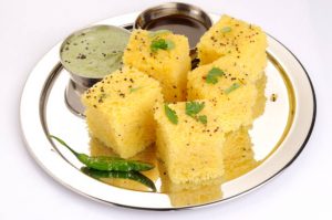 Dhokla Gujarati dishes