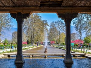 Shalimar Bagh, Srinagar, India.