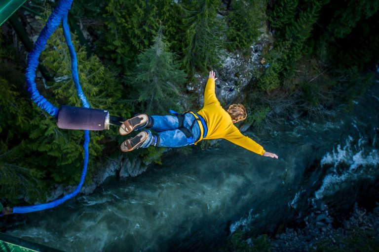 Best  Destinations for Bungee Jumping In India