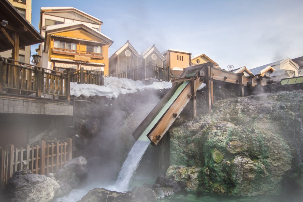 best onsens in japan, Kusatsu Onsen in Japan 