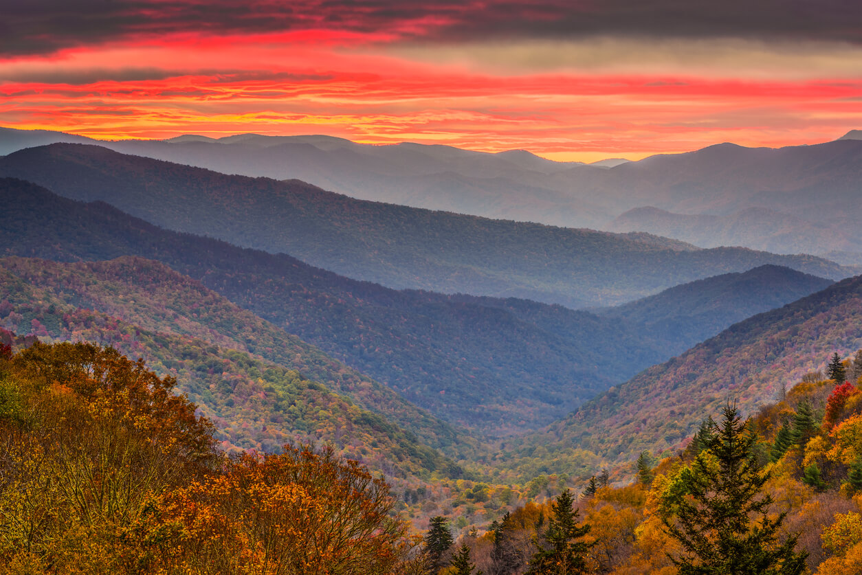 Smoky Mountains National Parks in the United States