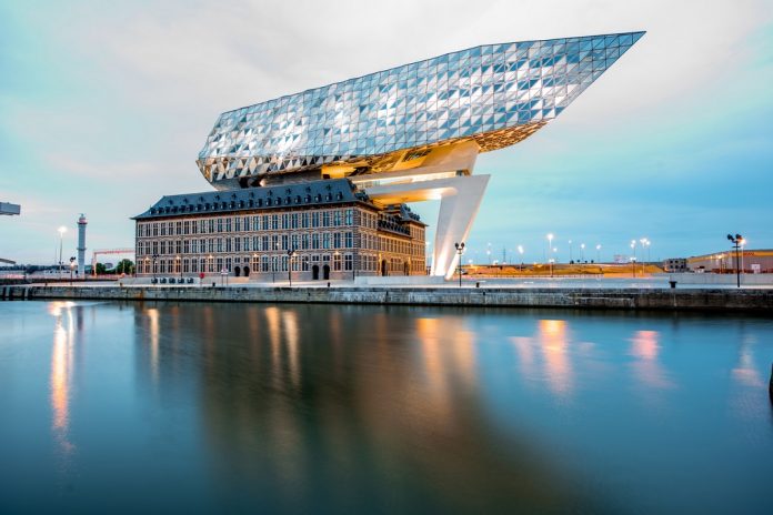 Port house in Antwerpen