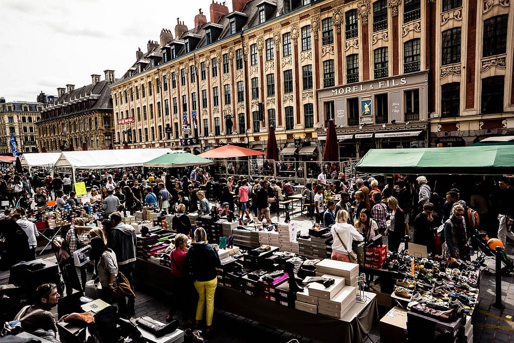 Lille flea-market