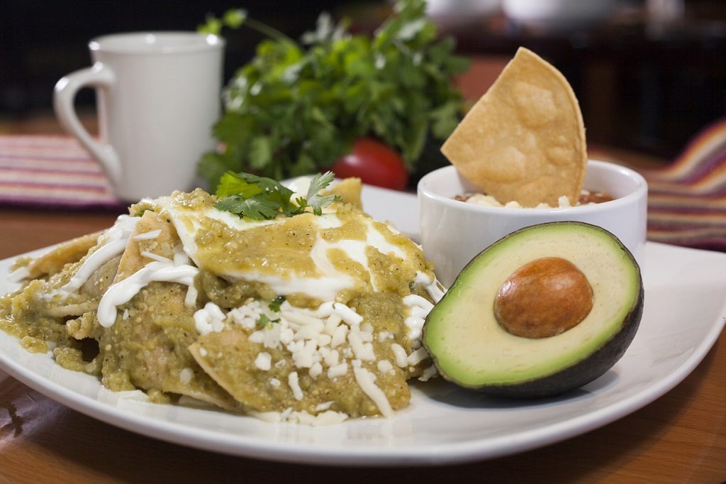 Mexican chilaquiles dish, Mexican Dishes