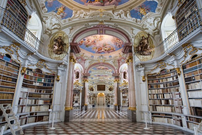 Austria Admont Abbey Library