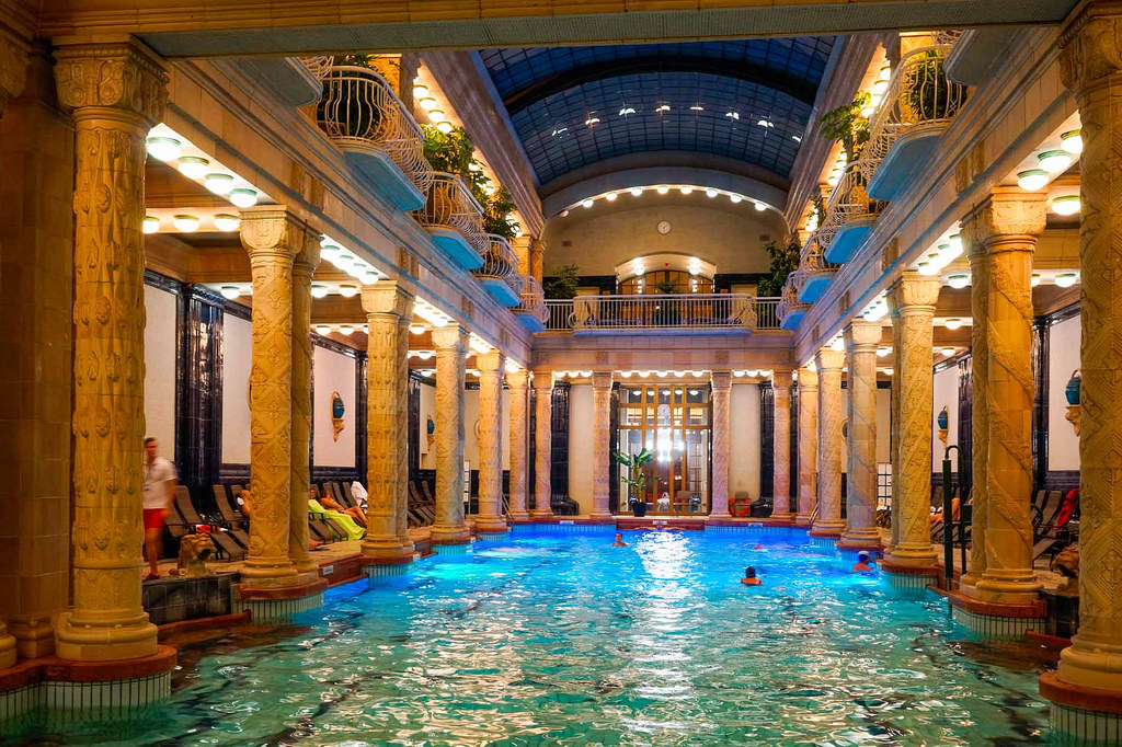 Gellért Baths and Spa in Budapest, Hungary - spa destinations