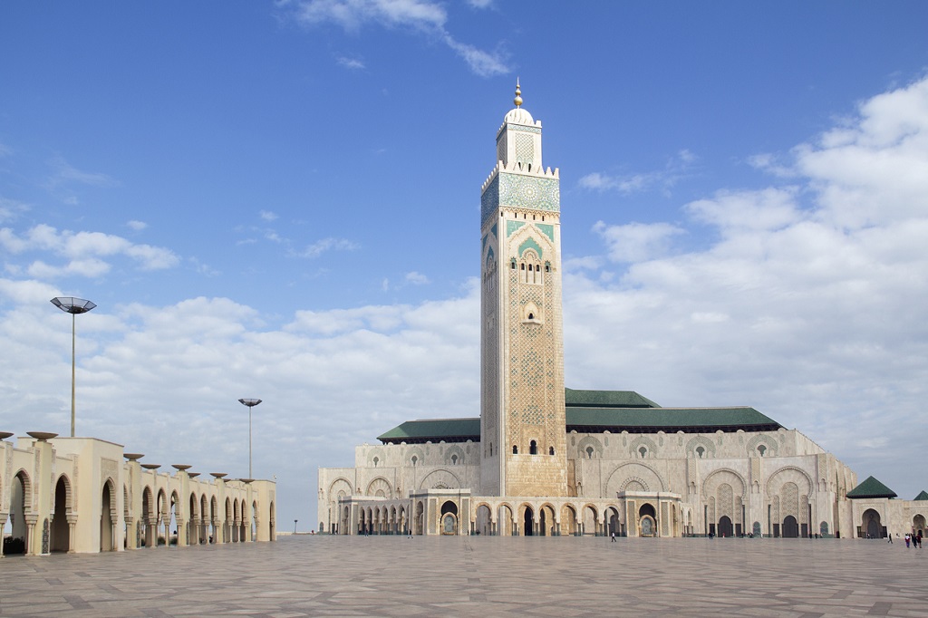 Beautiful Mosques, Hassan II Mosque in Casablanca, Morocco. things to do in Casablanca