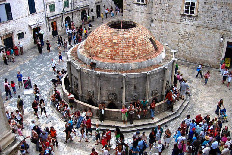 Onofrio's Fountain, Dubrovnik, Croatia.